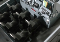 custom made model of 8.5m fast response boat